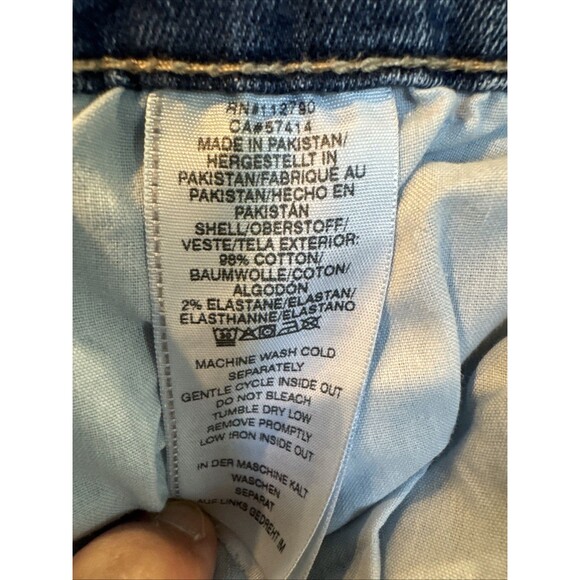 True Religion Mens 42 X 27(actual) Jeans Ricky Big T Flap Straight Thick Stitch - Picture 4 of 6